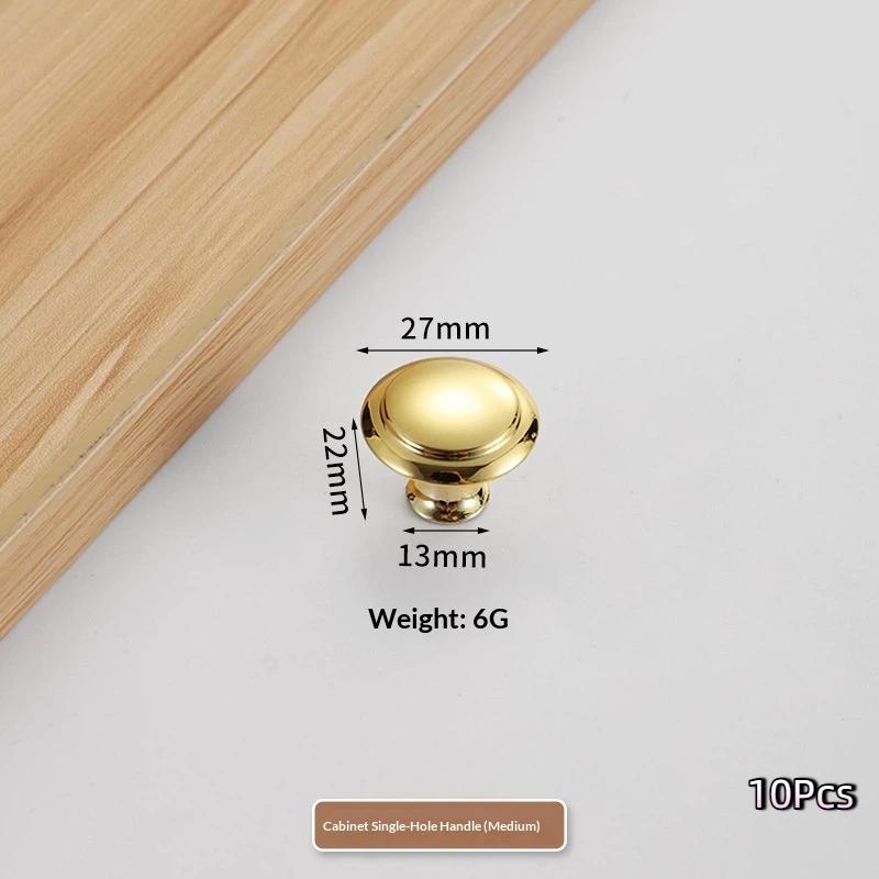 Нержавеющая сталь Ручки для шкафа Одиночное отверстие Ручка Комод Ручки-тяжки 23 мм - 30 мм С винтом Ручки для ящика Фурнитура Аксессуар