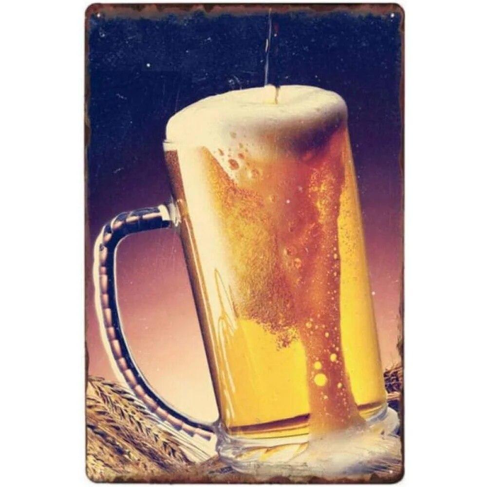 Винтажная красота, пивные чашки для девочек, металлические жестяные вывески, тарелка, Настенный декор для мужчин, пещера, бар, гараж, кафе, клубы, ретро постеры, доска