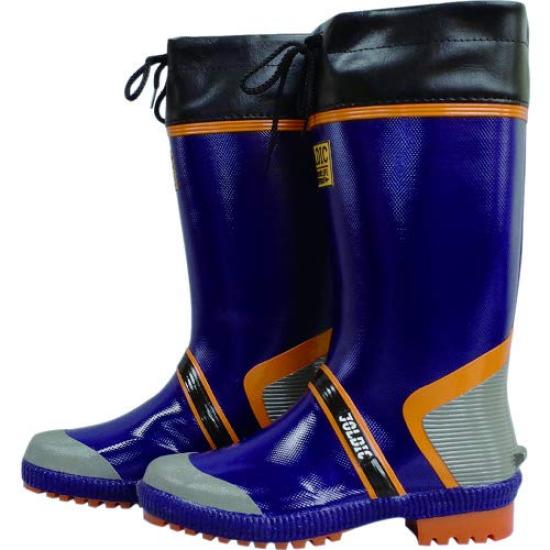 Fukuyama Rubber Mesh Fiber Color Boots Jordic Navy DX-2 25.5cm