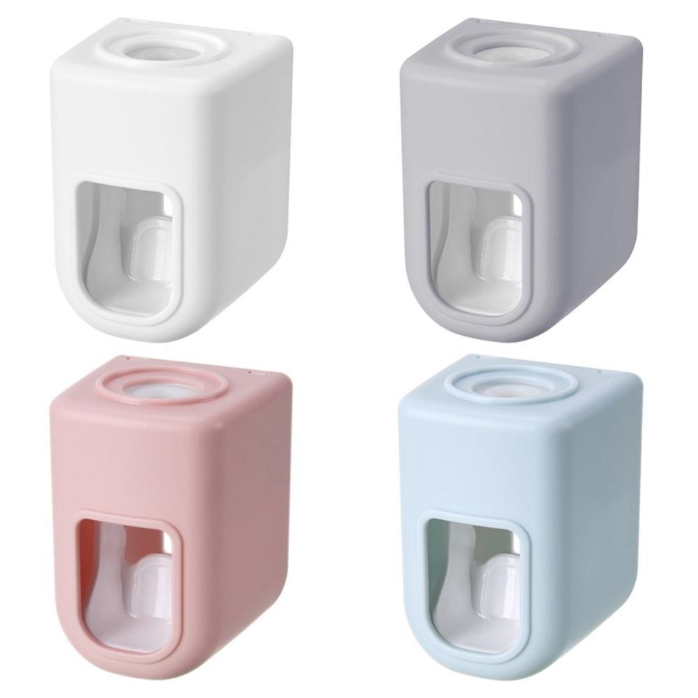 Accessories Creative Wall Mount Toothbrush Holder Toothpaste Dispenser Lazy Toothpaste Squeezer