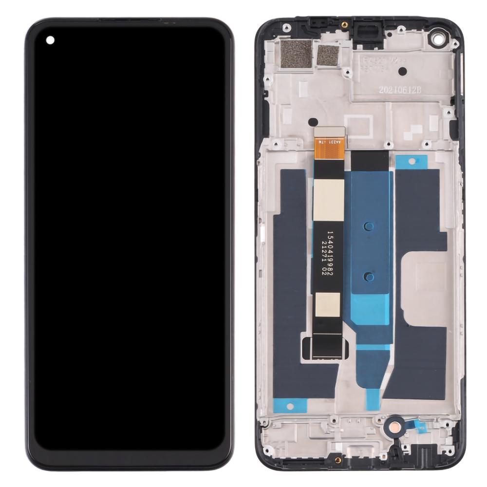 For Realme 8 5G RMX3241 Grade B LCD Screen and Digitizer Assembly+Frame Repair Part (without Logo)