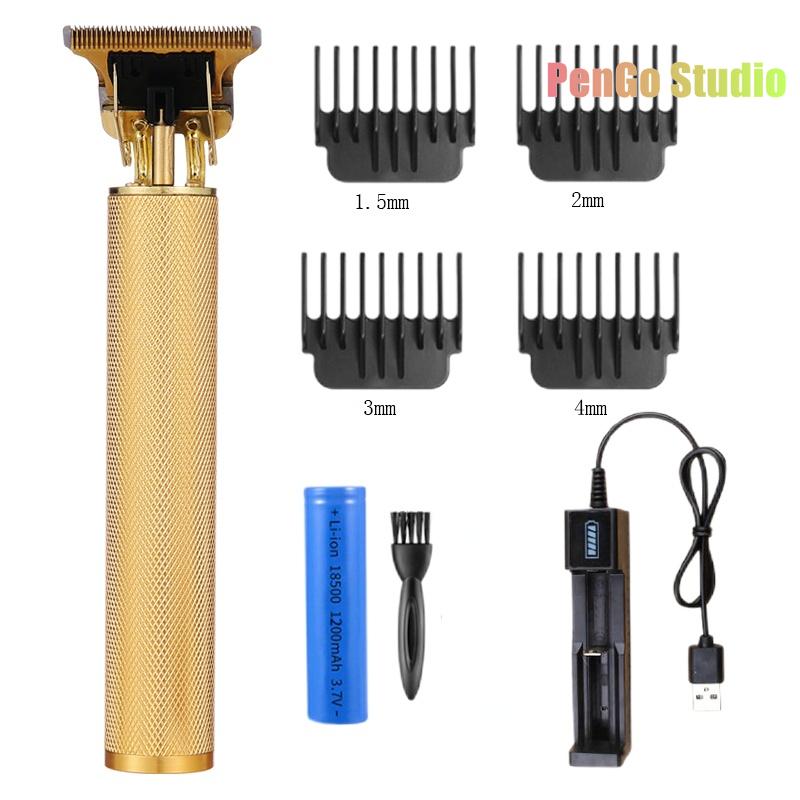 Цельнометаллическая винтажная машинка T9, женская машинка для стрижки волос, парикмахерская, профессиональная машинка для стрижки, 0 мм, триммер для носа и ушей, отделка для мужчин