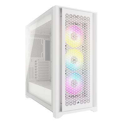 Корпус для ПК Corsair iCUE 5000D RGB Airflow True White CS8622 Mid-Tower Средняя башня CC-9011243-WW