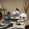 Halloween Skull Ornaments Living Room Desktop Resin Crafts Bar Decoration Home Decoration Accessories Modern Exquisite Gifts