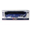 Bus Model Travel Alloy Toy With Light Sound For Kids Playroom And Gift Use