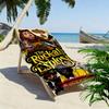 Petrifying Blast 2D Flat Print Beach Towel, Large Soft Quick Dry Towel for Beach Camping SwimmingXSTJ0915489