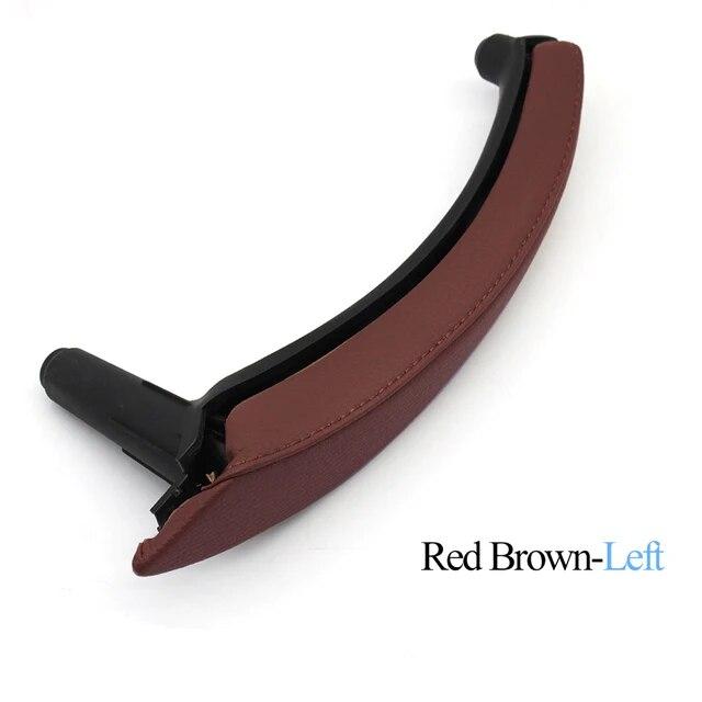 Модернизированная ручка открывания левой и правой пассажирской двери автомобиля с кожаной накладкой, замена для BMW X5 X6 E70 E71 E72 2007-2013