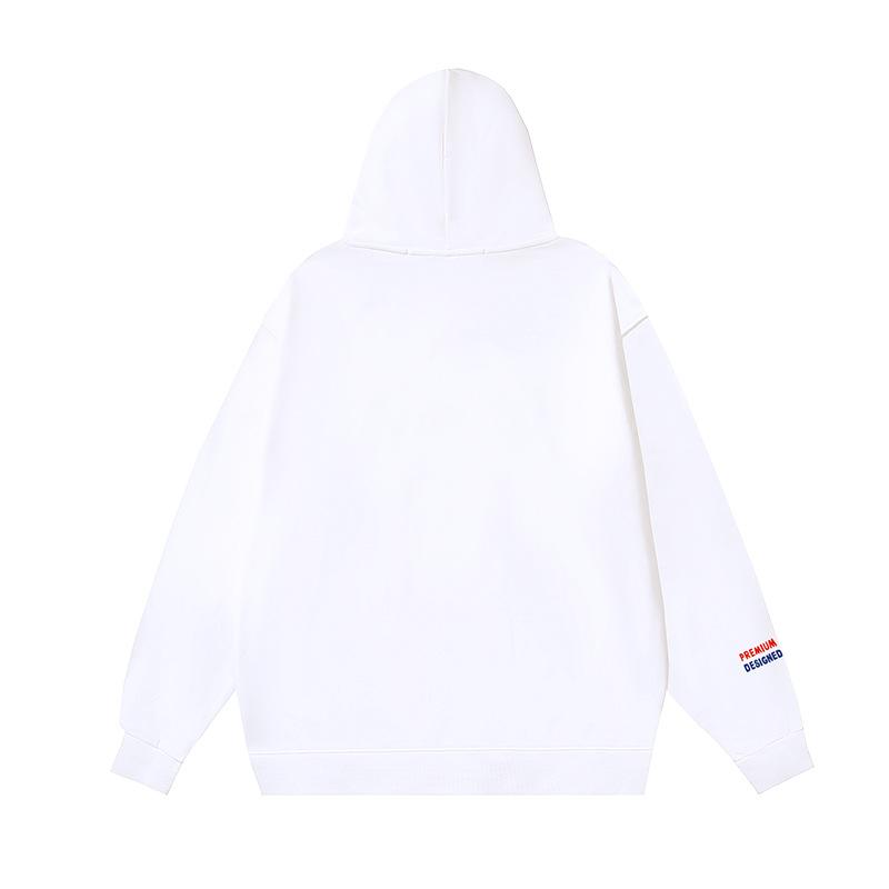 1220 Off-White 2026 Autumn and Winter New OW Angel Letter Pattern Pullover Print Men's and Women's Hooded Sweatshirt