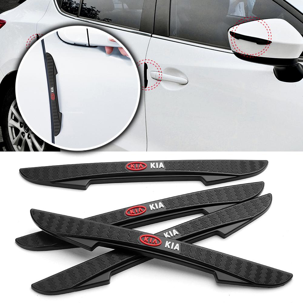 BBEL7 Car Door Edge Anti-collision Protector Bar Stickers Silicone for Kia Rio Ceed Sportage Cerato Soul Sorento K2 Niro Niro Picanto