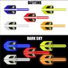 Car Accessories PVC Warning Emblem Fender Safety Anti-collision Sticker For Mazda 3 5 7 Axela Atenza CX-3 CX9 CX4 CX-8 valve cap BM7