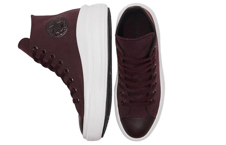 Женские кроссовки Converse Wmns Chuck Taylor All Star High Move 'Diamond Metal - Black Currant'