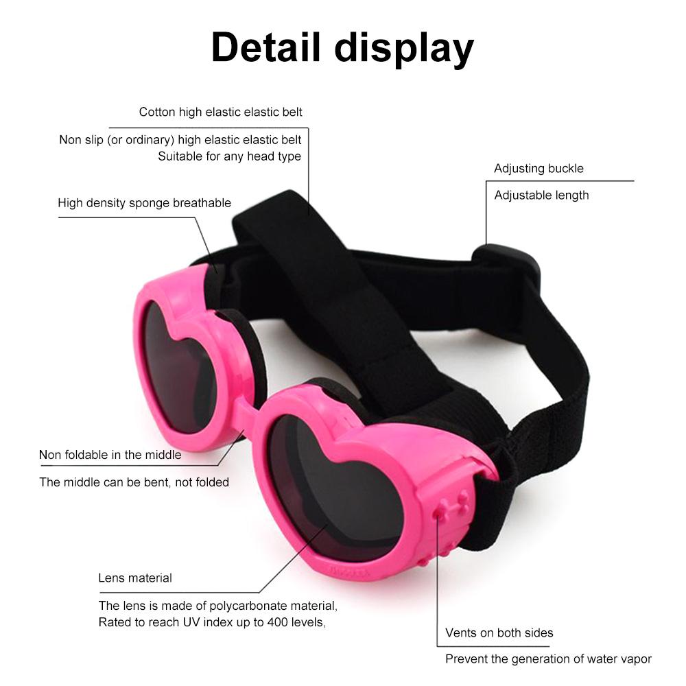 Солнцезащитные очки для домашних животных для маленьких средних собак, кошек, защита от ультрафиолета, очки для собак с регулируемым ремешком, реквизит для фотографий домашних животных, одежда для кошачьих глаз для собак