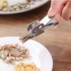 Stainless Steel Melon Seeds Sheller Nuts Opener Plier Clamp Pistachio Walnut Pine Opener Sunflower Seeds Peeler Kitchen Gadgets