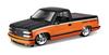 Maisto Scale Chevrolet 454 SS 1993 Pickup In Custom Series Diecast Model Finished 32274 1/24 Black/Orange, Harley-Davidson / Car, Model,