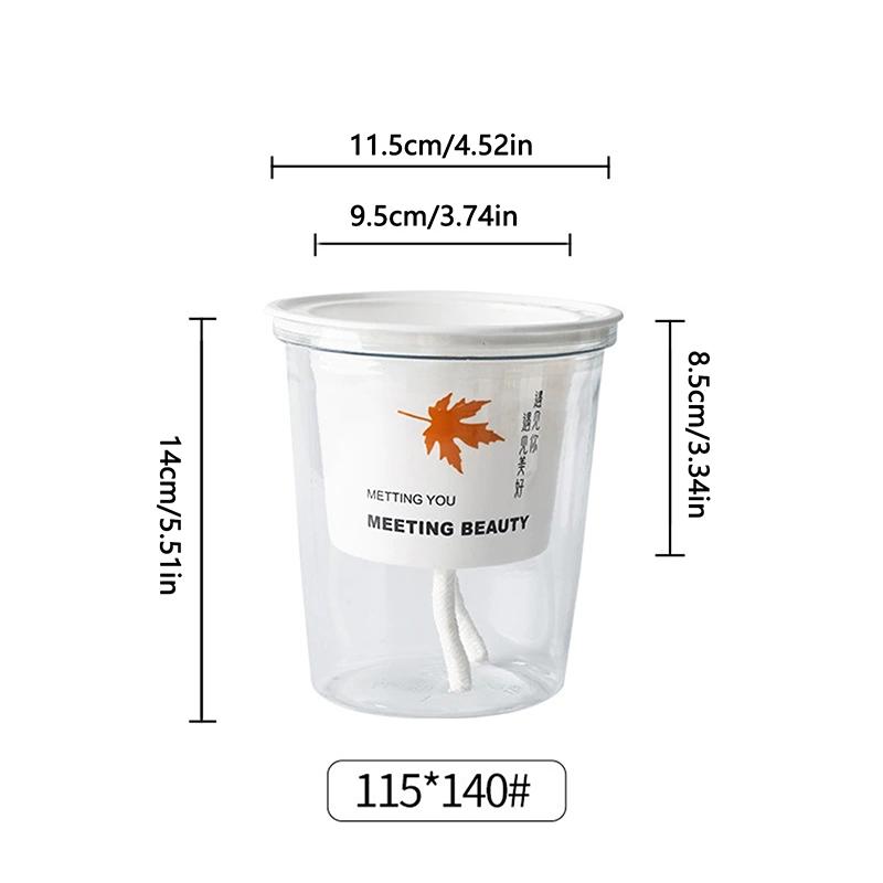 4.33/4.92/5.51Дюймовый Белый Цветочный Горшок Автоматический Всасывающий Цветочный Горшок Семейный Горшок Горшок