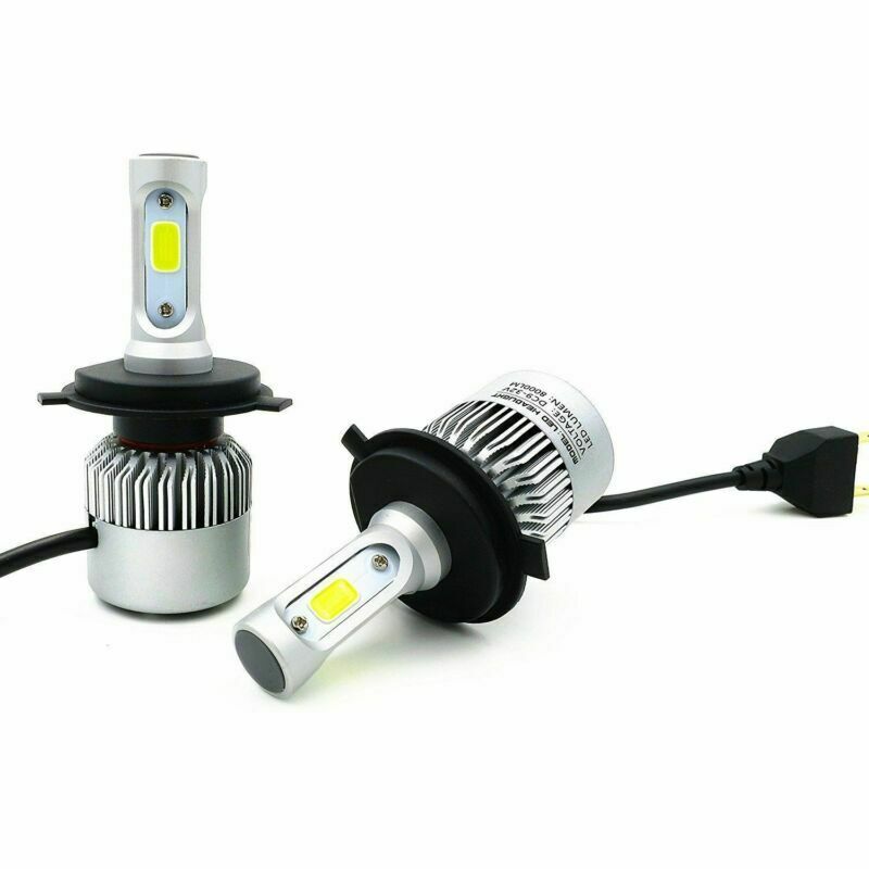 2Pcs 160W 6000K Car H4 LED HB2 Hi/Lo Beam Driving Fog Light Headlight Waterproof