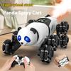 Механическая трюковая машина-панда с восемью ведущими колесами, управляемая жестами, 2,4 ГГц, с качающимся рычагом, для лазания и дрифта