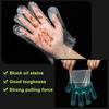 100pcs Super Food Preparation Gloves Plastic Food Safety Gloves Food Handling One Size Suitable For Most Polyester Fibers Not Di