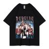 Limited Rebelde Rbd Концертные графические футболки Винтаж 90-х годов Классическая футболка из мексиканских сериалов Унисекс WoUnisex Негабаритная футболка Уличная одежда