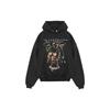 Sweatshirts Men's Black Hooded Moderate Regular M04065-03