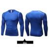 Men's Quick-Dry Compression Sports Suit: High-Elasticity Long-Sleeve Fitness Training Uniform for Personal Trainers