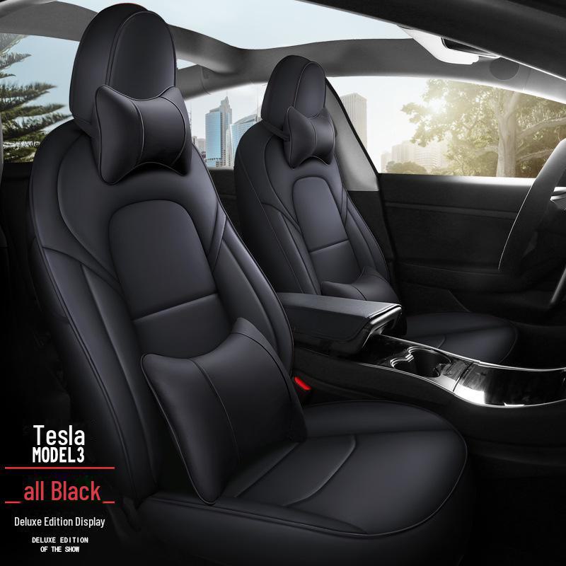 Tesla Model 3 Special Full Surround Five-Seat Leather Seat Cover
