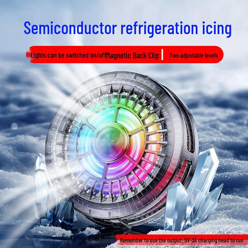 Semiconductor Magnetic Cooling Radiator for Mobile Gaming - Ideal for PUBG & Esports