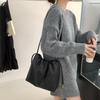 Сумка-ведро Cloud Drawstring Hobo 2025 года — плиссированная, свободная сумка-мессенджер через плечо