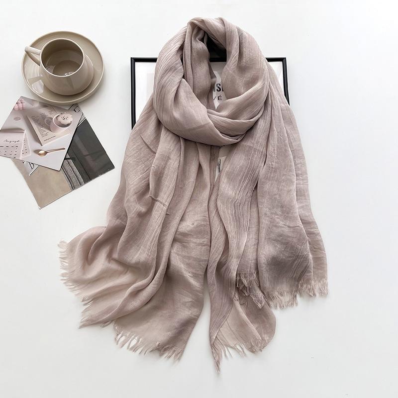 New Ramadan Big Size Women High Quality Muslim Hijabs Plain Solid Color Scarf Shawls Lady Wraps Headwear Pashmina