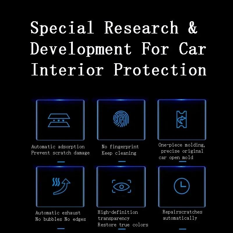 For Omoda O5 GT 2024 Hybird Car GPS Navigation Film LCD Screen TPU Protective Protector Decoration Stickers