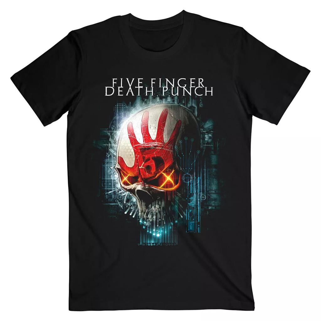 Five Finger Death Punch Band Tour 2025 T Shirt Mens Womens Tees Top Full Size S-4XL