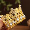Bridal Wedding Tiaras  Little Crown Brithday Cake Baking Decorative Head Jewelry Children'S Small Diadem Hair Accessories