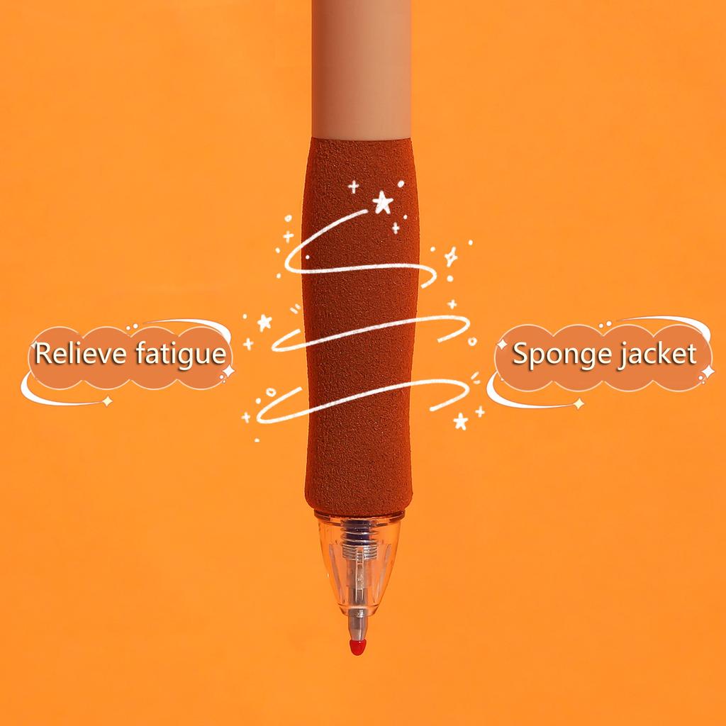 4 шт./набор стираемых ручек Coffee Bear 0,5 мм гелевая ручка нейтральная ручка для подписи ручка для письма школьные канцелярские принадлежности для студентов