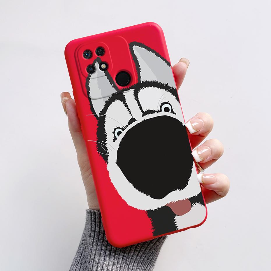for Funda Poco C40 C65 C55 C51 Case Cute Panda Soft Silicone Back Cases for Xiaomi Poco C40 C 40 Phone Cover for PocoC40 Bumper