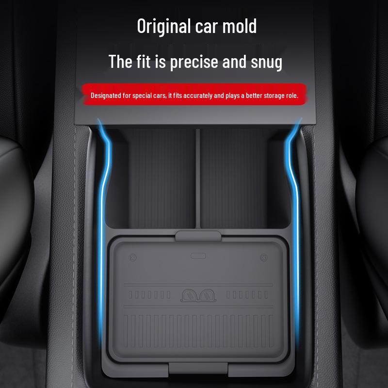 Center Console Armrest Storage Tray for Tesla Model Y (Refresh)