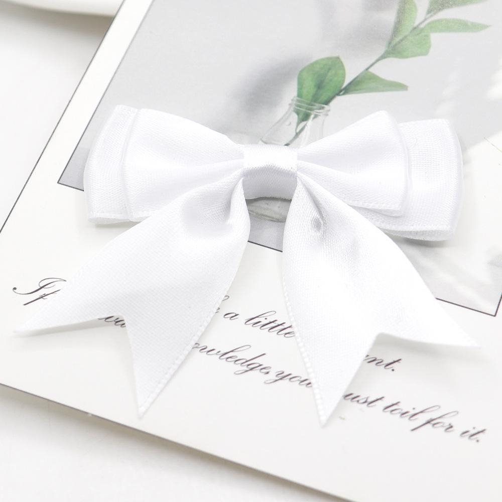 2,5 см полиэстер с двойным ласточкин хвостом бант на талию сделай сам цветок ручной работы