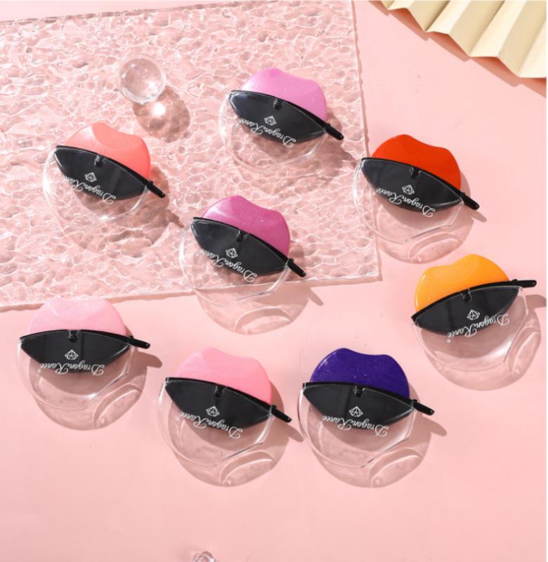 Женский водостойкий блеск для губ, цветочная помада, изменение цвета, желейная помада, увлажняющий крем, цветочное масло для губ, прозрачное бесцветное масло для губ