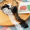 5meters White Lace Ribbons For Crafts Flower Embroidery Trimming Evening Dress Sewing Accessories Needlework Decorative Fabric