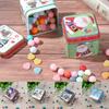 Christmas Ornaments Tin Box Gift Box Storage Box Candy Box Christmas Supplies Christmas Decorations