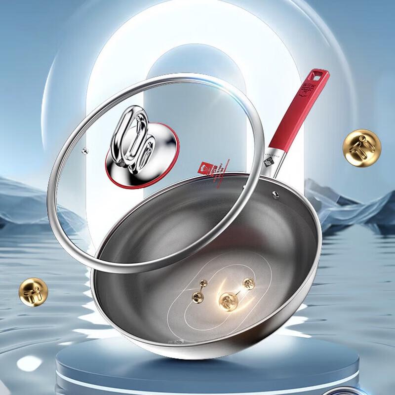Kangbach Вок из настоящего титана с покрытием 0, антипригарный