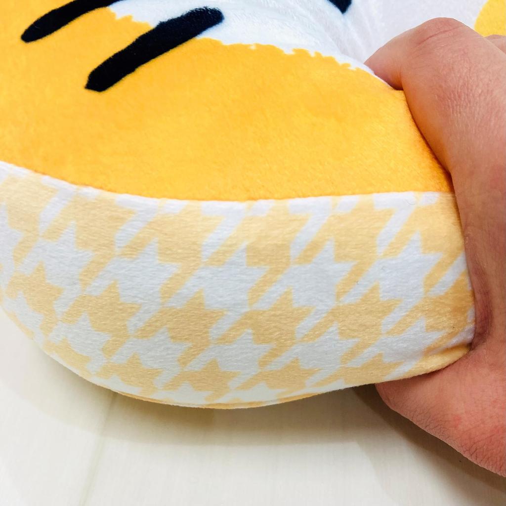 MORIPiLO Персонажи Sanrio Хелло Китти Подушка для тела Микроткань Плюшевая игрушка Подушка для сна Желтая 32x23x10см от Morishita Makura (Кушон для лица)