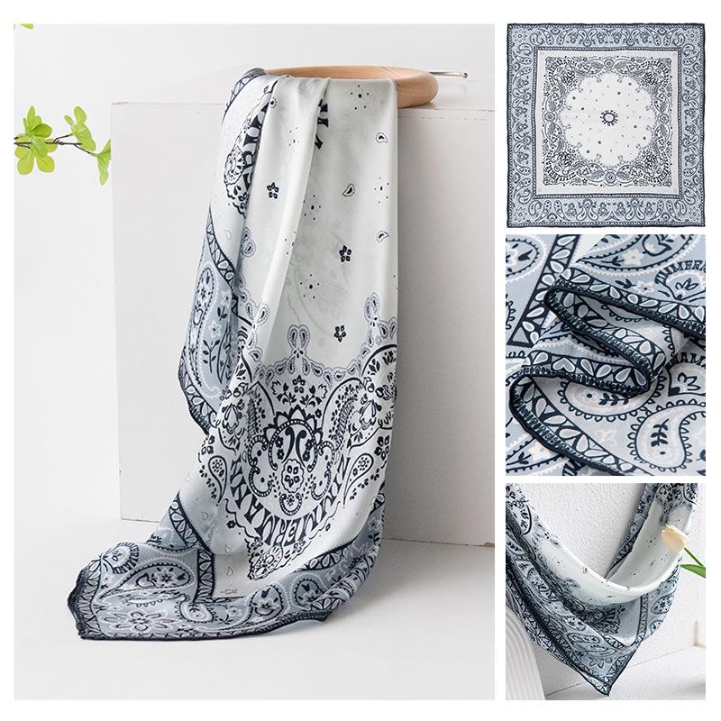 Mother's Day Silk Scarf Gift Set: 100% Mulberry Silk Square Shawl