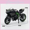 Alloy Simulation Kawasaki Ninja Motorcycle Model Toy For Play Display And