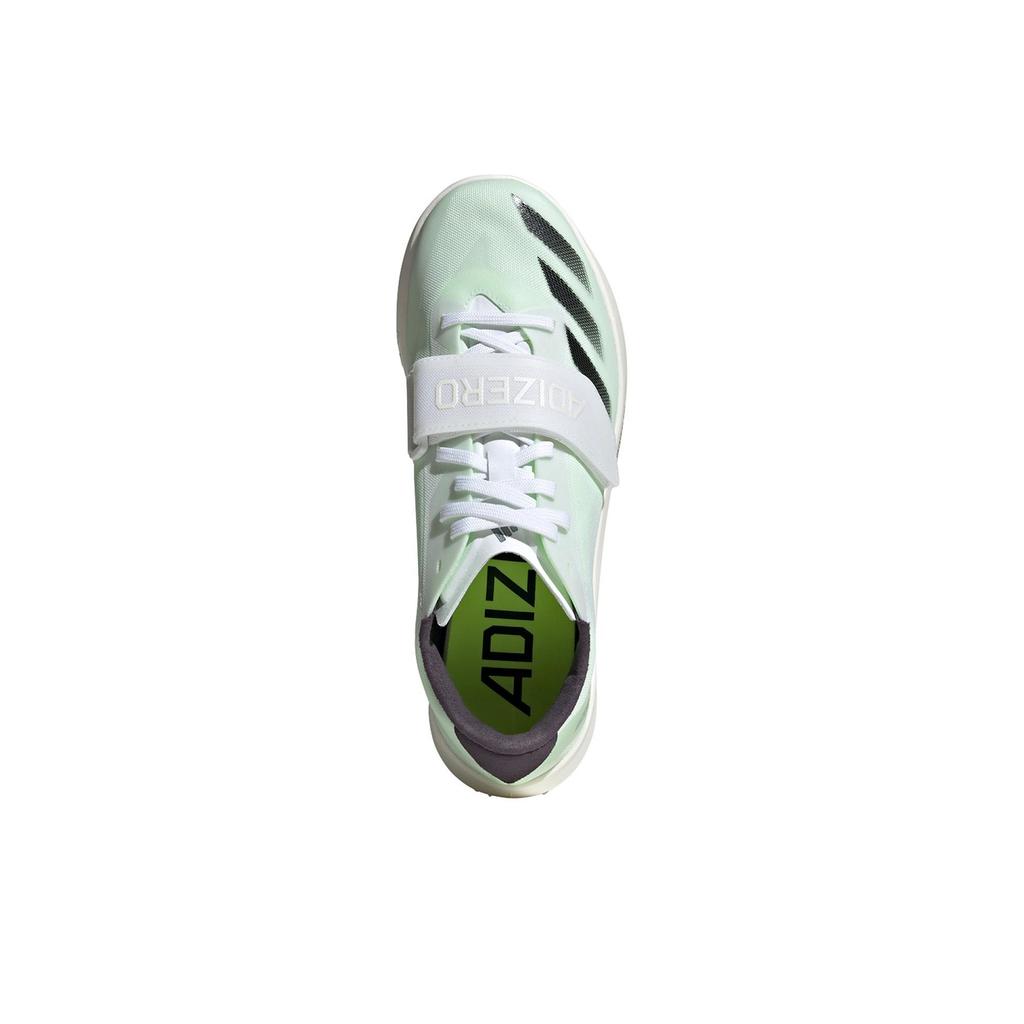 Adidas Adizero Тройной прыжок Зеленый искрящийся Черный Унисекс Кроссовки Облачно-белый Основной черный ID0301