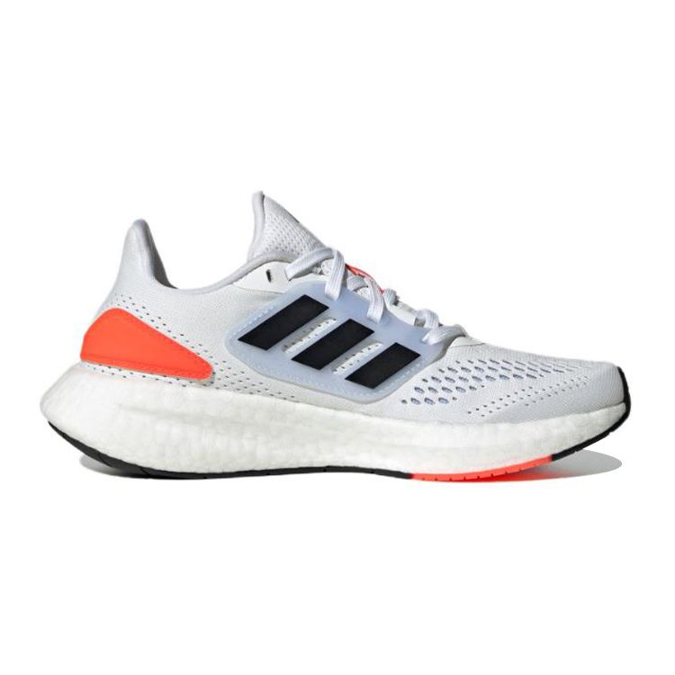 Adidas Pureboost 22 Low Top Kids Running Shoes Kids Running Shoes Gray Black GZ2596