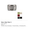 GUCCI 925 Sterling Silver Rings Unisex Silver 433573-J8400-0811