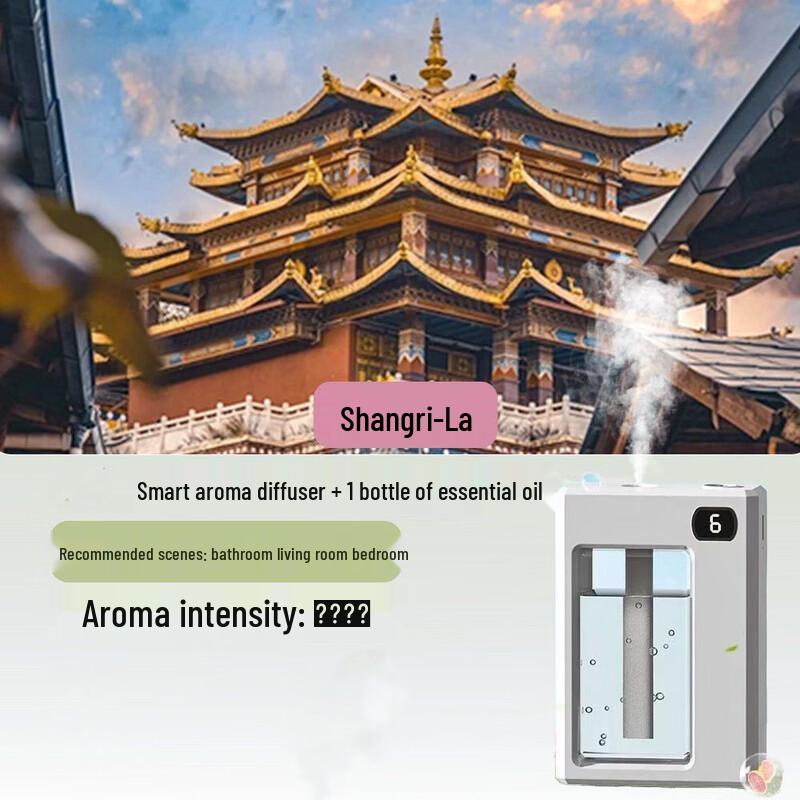 Smart Rechargeable Aroma Diffuser with Essential Oils