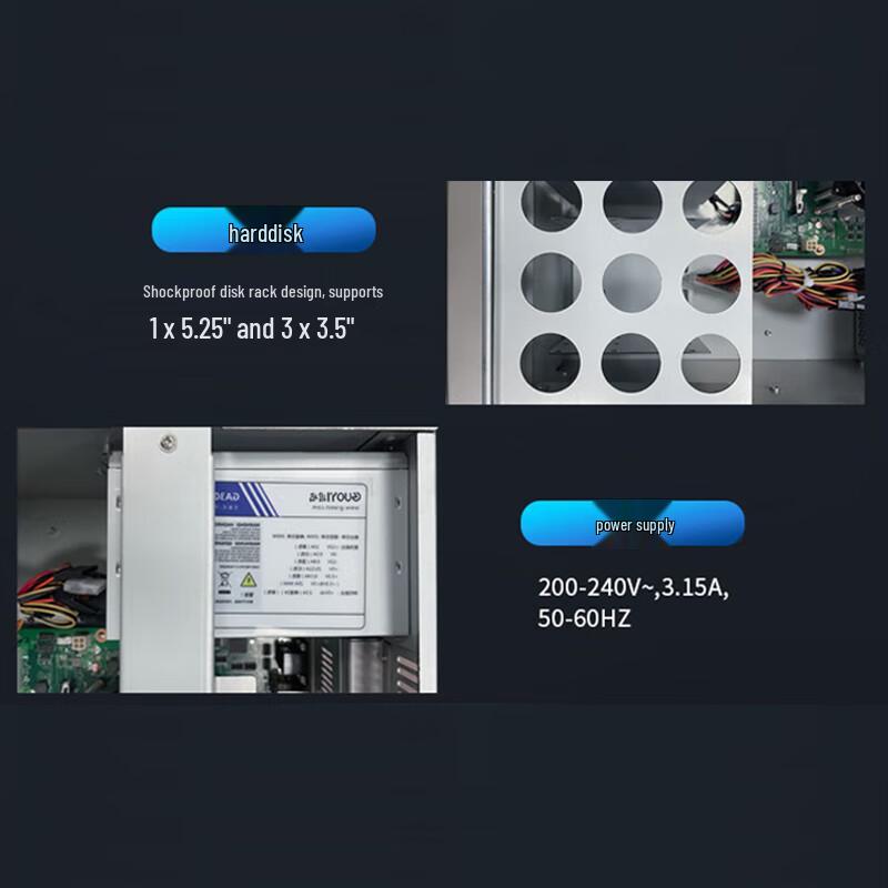 GUOYI HaiGuan 3250 IPC-550 Industrial PC Server (CN version)