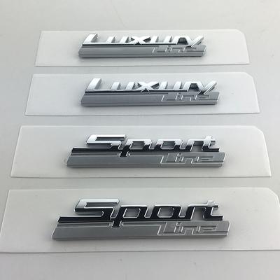 Новая роскошная линия Sport Line, эмблема на крыло для 730 740 750 750li, боковой логотип, Стайлинг автомобиля, ремонт, обновление, наклейка, хромированная и матовая