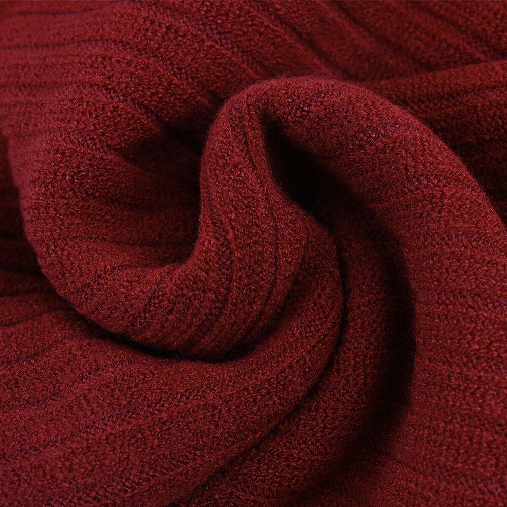 Windproof Knitted Neck Warmer Winter Neck Gaiter Fleece Lined Scarf Circle Loop Scarves